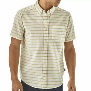 Patagonia Bluffside Terrain Stripe Button Shirt